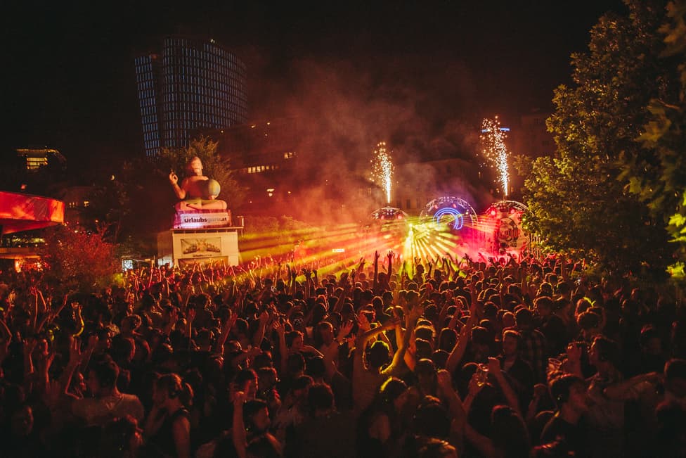 Stimmung bei der Silent Disco